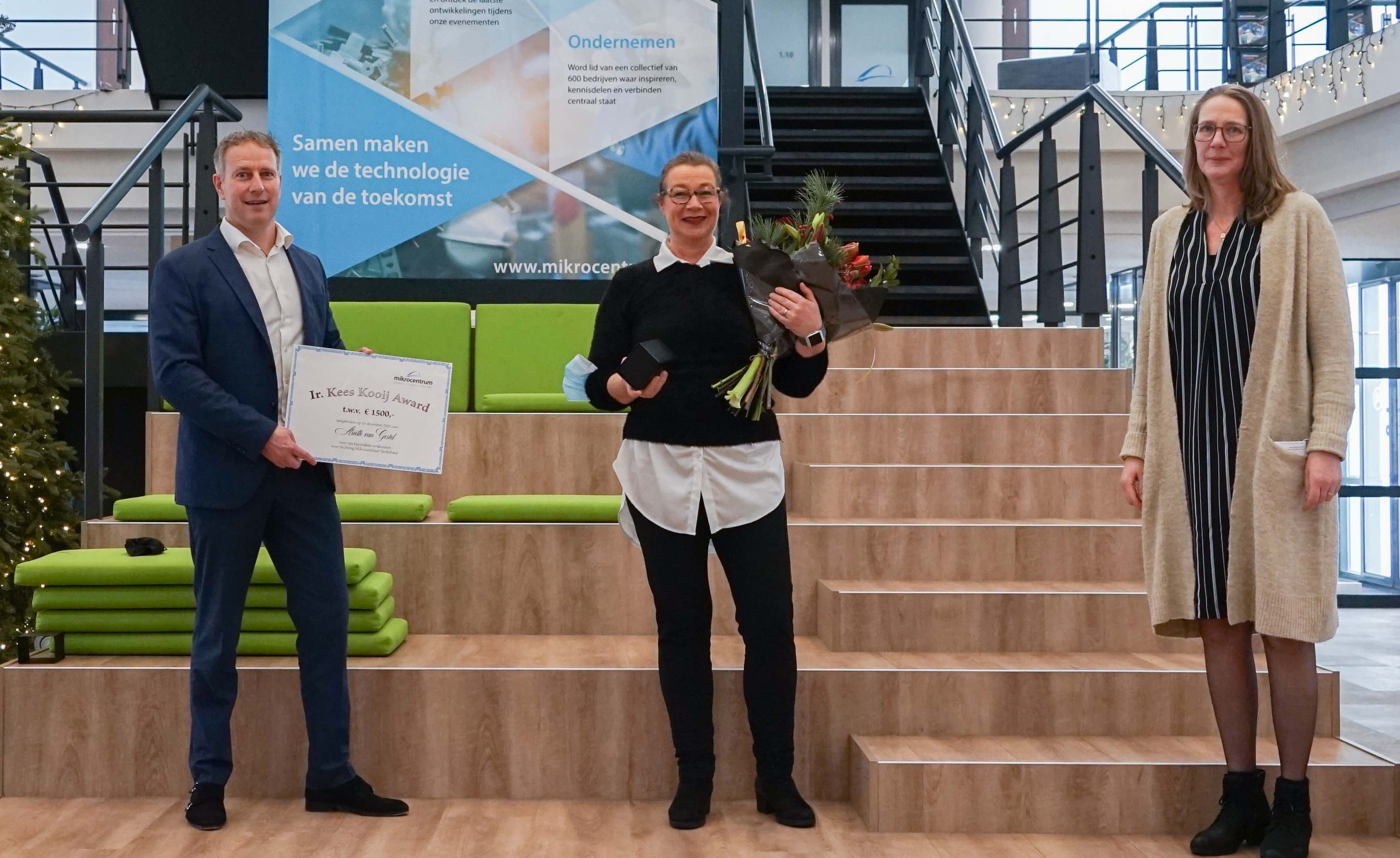 Arielle van Gestel wint Kees Kooij Award 2021